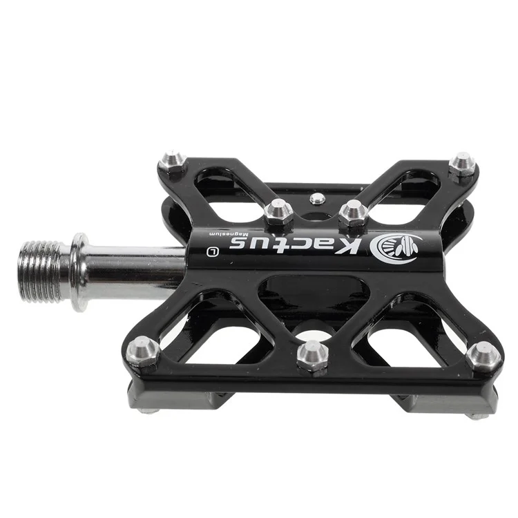 1 Pair of Magnesium Alloy Mountain Bike Platform CNC Technology - Black