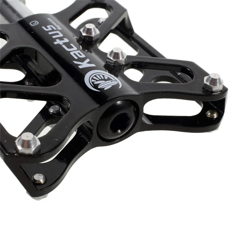 1 Pair of Magnesium Alloy Mountain Bike Platform CNC Technology - Black