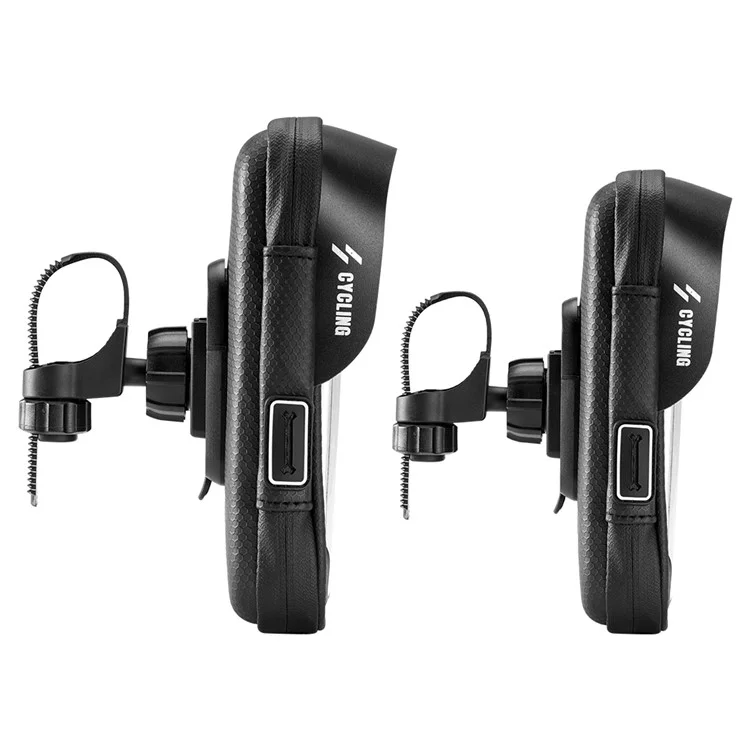 Borsa per Bicicletta Impermeabile per Telefono, Navigazione Touch Screen, Borsetta per Manubrio - 5,8 pollici
