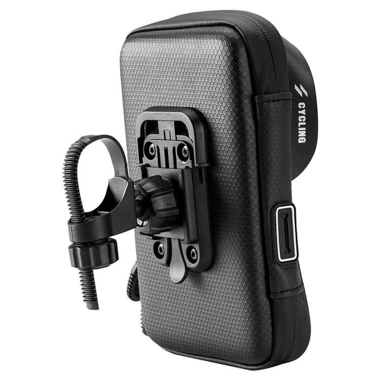 Borsa per Bicicletta Impermeabile per Telefono, Navigazione Touch Screen, Borsetta per Manubrio - 5,8 pollici