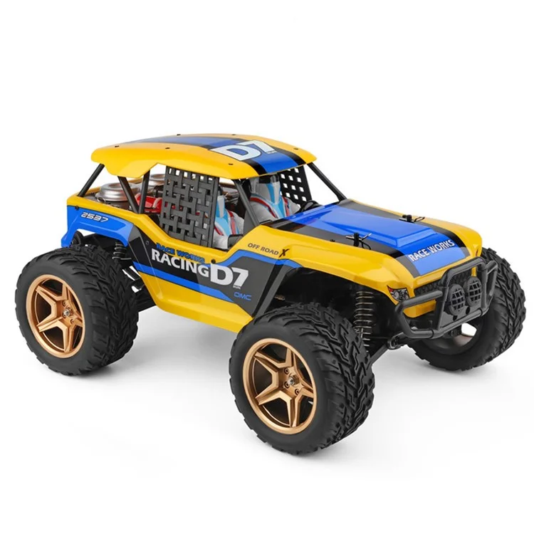 Jouet De Voiture Eletrictique Desert Buggy 124012-A Brosse Moteur 2.4g 1: 12 RC Tracteur À Quatre Roues Hors Route