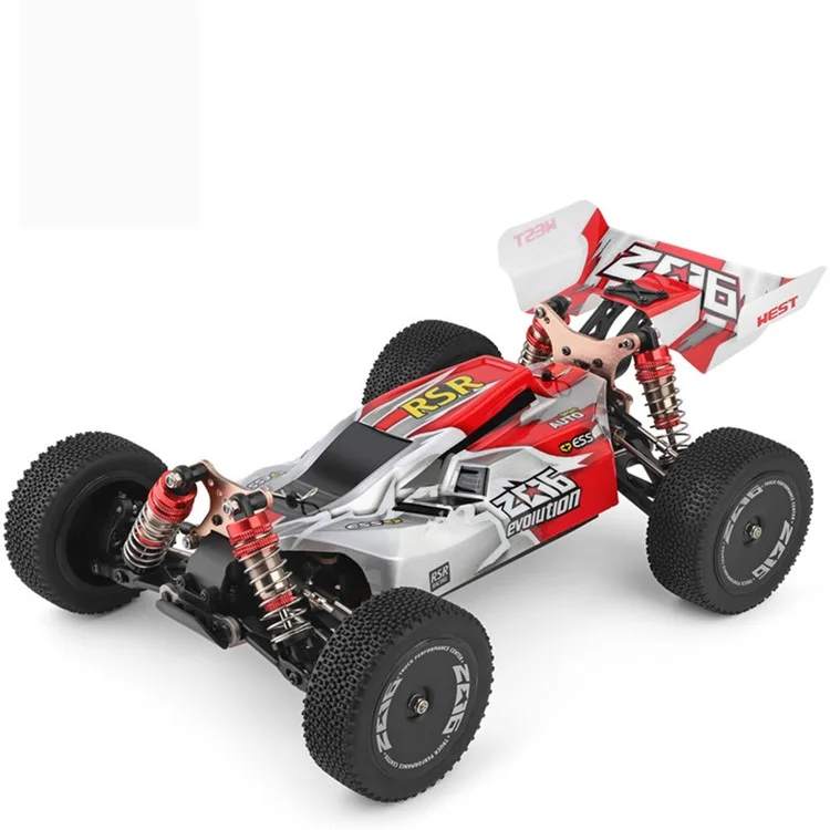 144001 1: 12 Legierung 60km / H Hochgeschwindigkeit RC Buggy Elektrische Auto Spielzeug - Rot