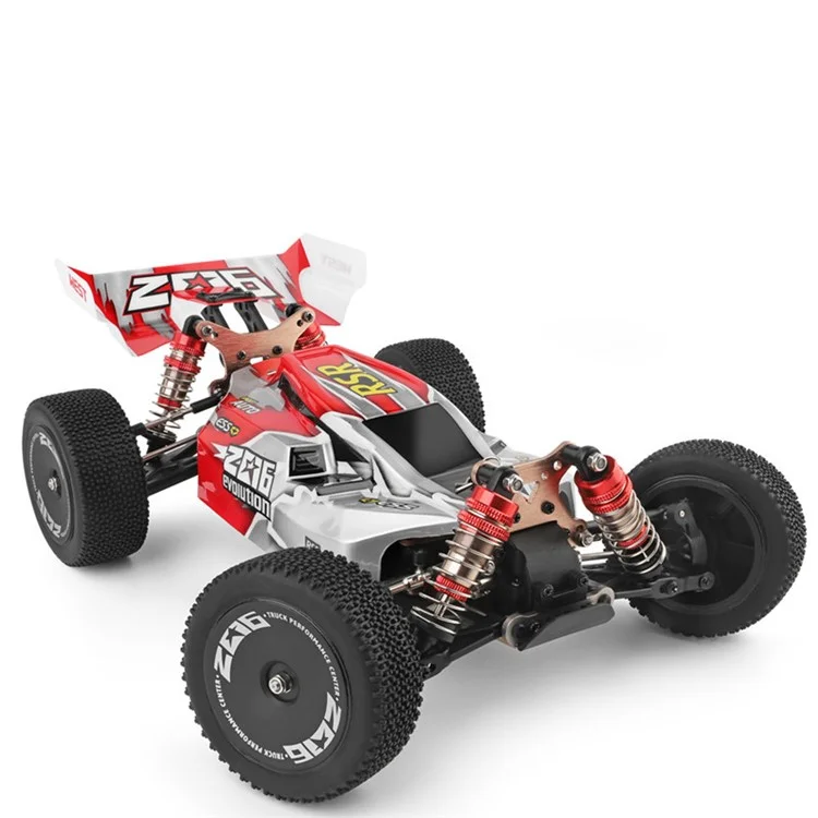 144001 1: 12 Legierung 60km / H Hochgeschwindigkeit RC Buggy Elektrische Auto Spielzeug - Rot