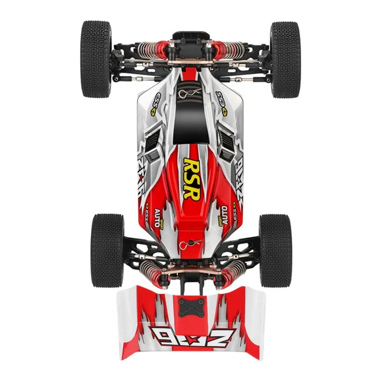 144001 1: 12 Legierung 60km / H Hochgeschwindigkeit RC Buggy Elektrische Auto Spielzeug - Rot