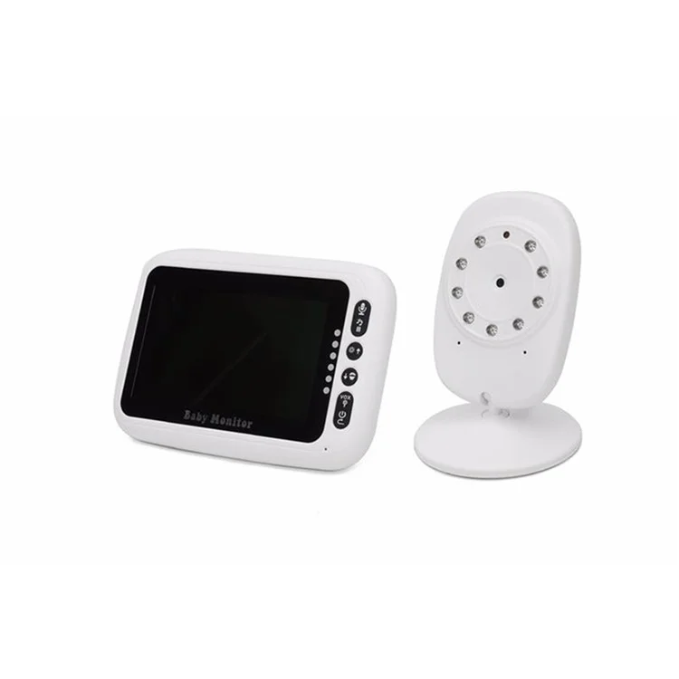 BM2008  Baby Video Monitor with Camera and Audio LCD Screen - EU Plug