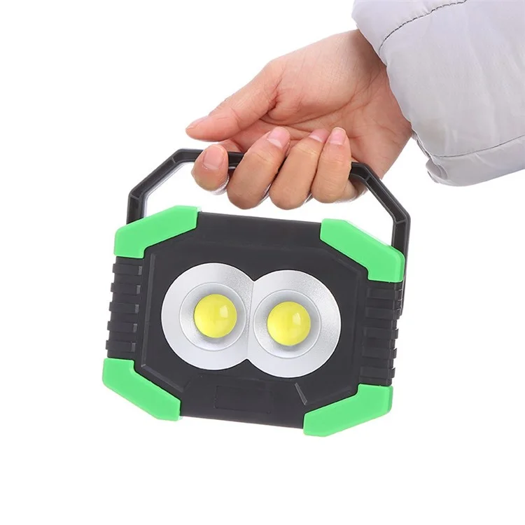 20W 400lm Portable LED Spotlight Flood Flood Batterred Outdoor Camping Work Work Lampe