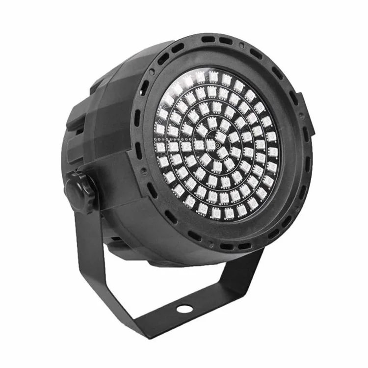 12W 78 LED Par Lights for Stage RGB LED DMX Controlled Sound Activated Remote for Wedding, Party, KTV - US Plug