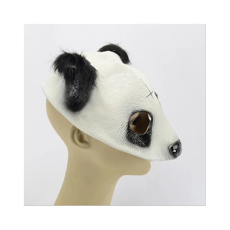 Animal Panda Latex Mask Halloween Costume Party Cosplay