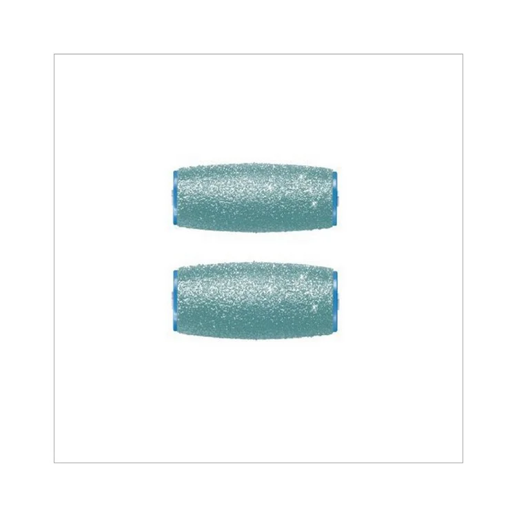 2Pcs/Set Wet & Dry Rechargeable Foot File Refills Regular Coarse - Blue