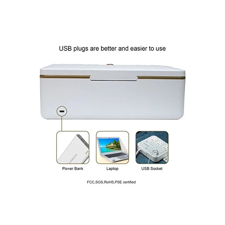 ROSA RUGOSA Portable Ozone UV Sterilizing Box Security Lock UV Sterilizer Cabinet