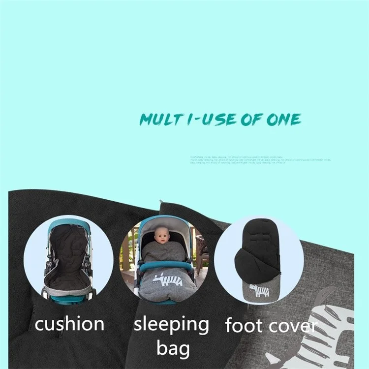 Newborn Envelope Sleeping Bag Baby Swaddle Blanket Infant Baby Sleeping Bag for Stroller