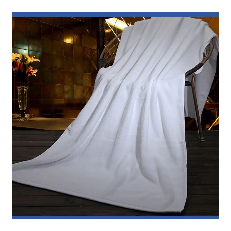 Cotton Thickened Water-absorbing Spa Bath Towel, Size: 80 x 180cm, Weight: 700g