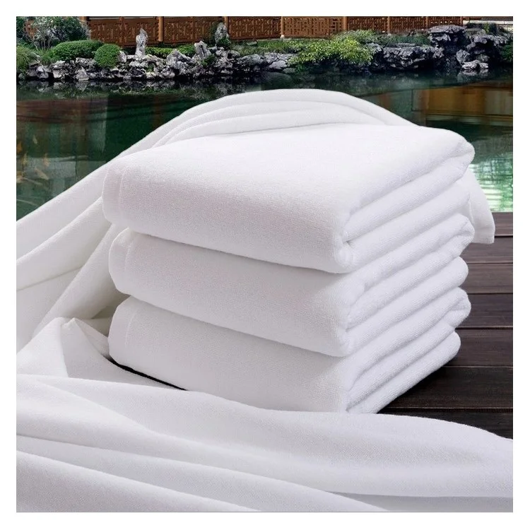 Cotton Thickened Water-absorbing Spa Bath Towel, Size: 80 x 180cm, Weight: 700g
