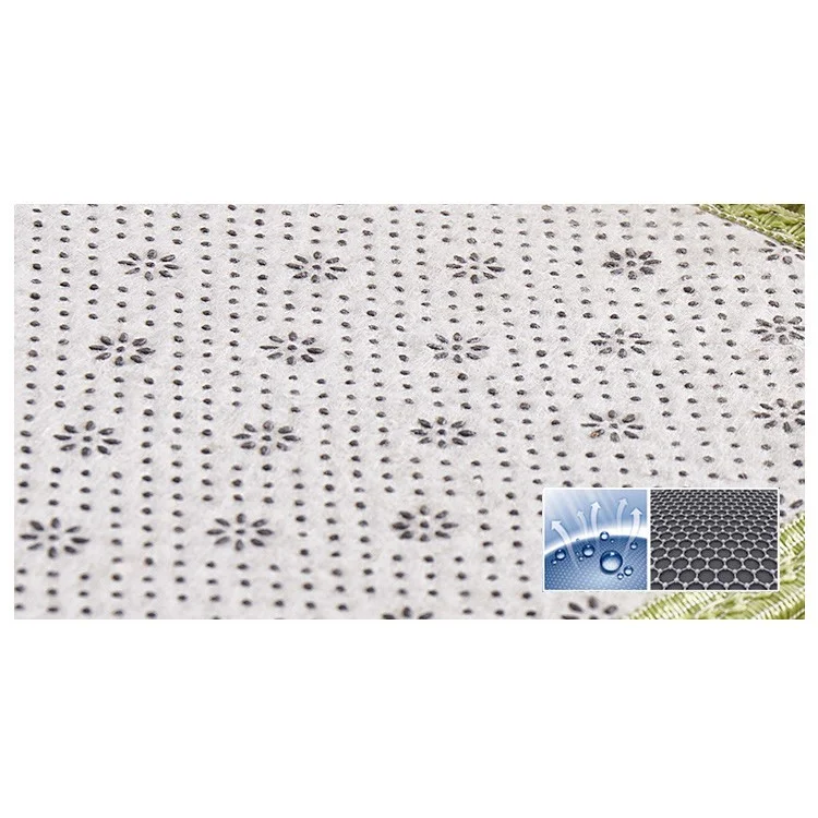 Soft Flush Anti-skid Carpet Dining Bedroom Bathroom Rug, Size: 200 x 160cm - Light Brown