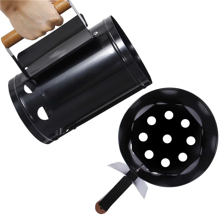 Portable Barbeque BBQ Chimney Charcoal Starter Fire Starter