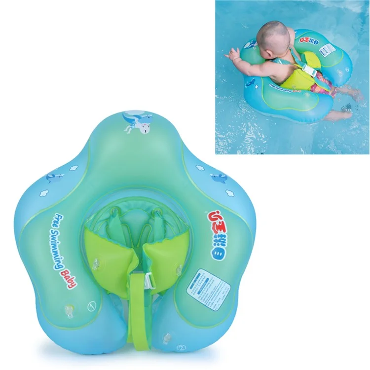 Baby Swimming Ring Inflatable Infant Armpit Floating Kids Swim Pool Accessories - S