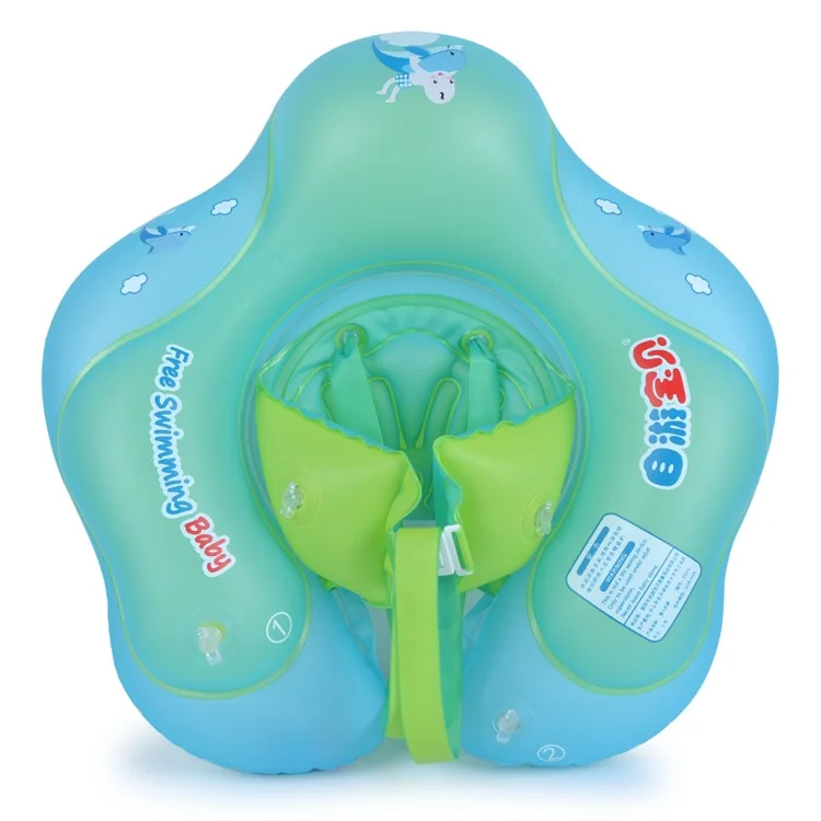 Baby Swimming Ring Inflatable Infant Armpit Floating Kids Swim Pool Accessories - S
