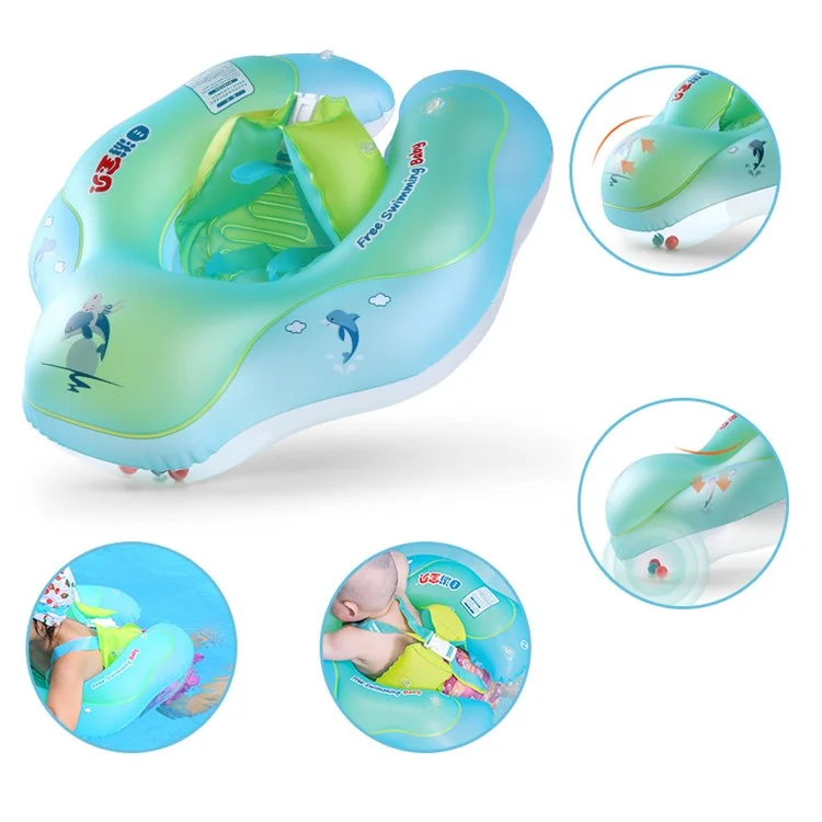 Baby Swimming Ring Inflatable Infant Armpit Floating Kids Swim Pool Accessories - S