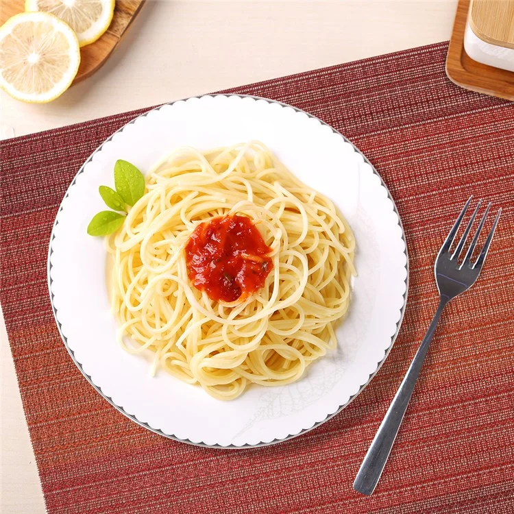 4PCS/Lot Non-slip PVC Kitchen Mats for Dining Table, Size: 45 x 30cm - Coffee