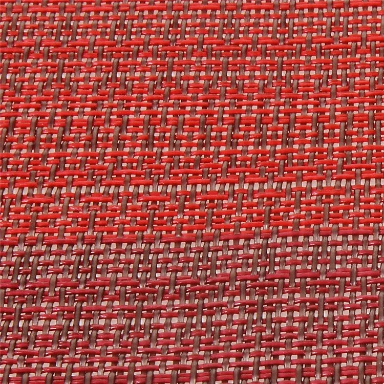 4PCS/Lot Non-slip PVC Kitchen Mats for Dining Table, Size: 45 x 30cm - Coffee