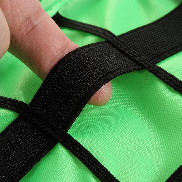 Polyester Multi-function Travel Power Bank Cable U-disk iPad Carrying Storage Bag - Black/Size: 28 x 23cm