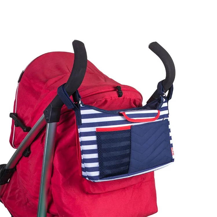 Polyester Baby Care Diaper Bag Stroller Accessories Hanging Bag Baby Storage Bag
