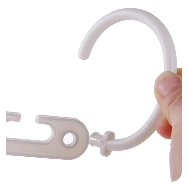 8Pcs/Set Space Saving Hanger Magic Clothes Hanger with Hook Closet Organizer