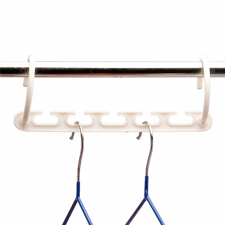 8Pcs/Set Space Saving Hanger Magic Clothes Hanger with Hook Closet Organizer