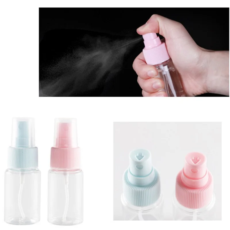 Set da 9 pezzi di bottiglie e contenitori da viaggio portatili per animali domestici - rosa