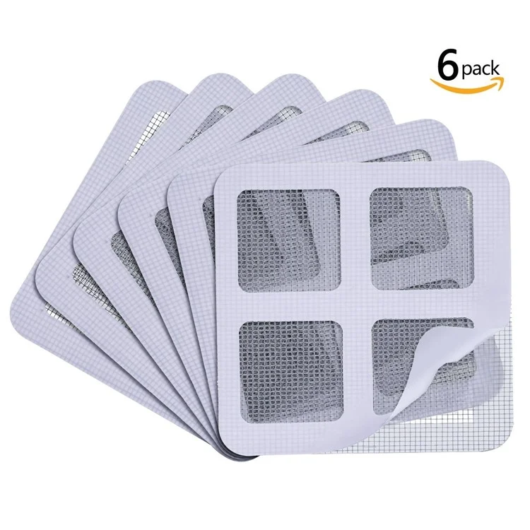 6PCS Window and Door Screen Repair Patch Adhesive Repair Kit