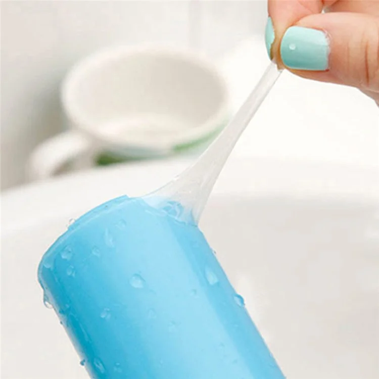 2Pcs/Set Washable Travel Lint Roller Reusable Sticky Picker Cleaner Sticky Lint Roller - Blue