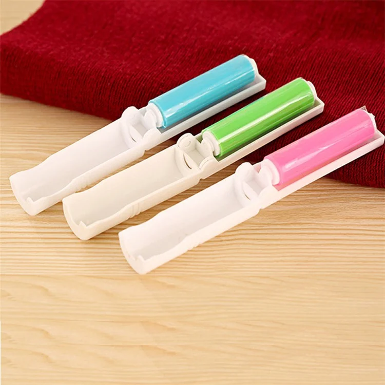 2Pcs/Set Washable Travel Lint Roller Reusable Sticky Picker Cleaner Sticky Lint Roller - Blue