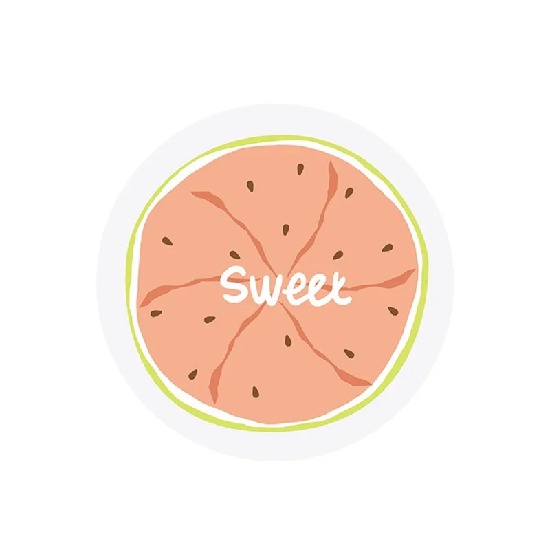 Adorable Fruit Pattern Waterproof Elastic Shower Bathing Cap - Watermelon