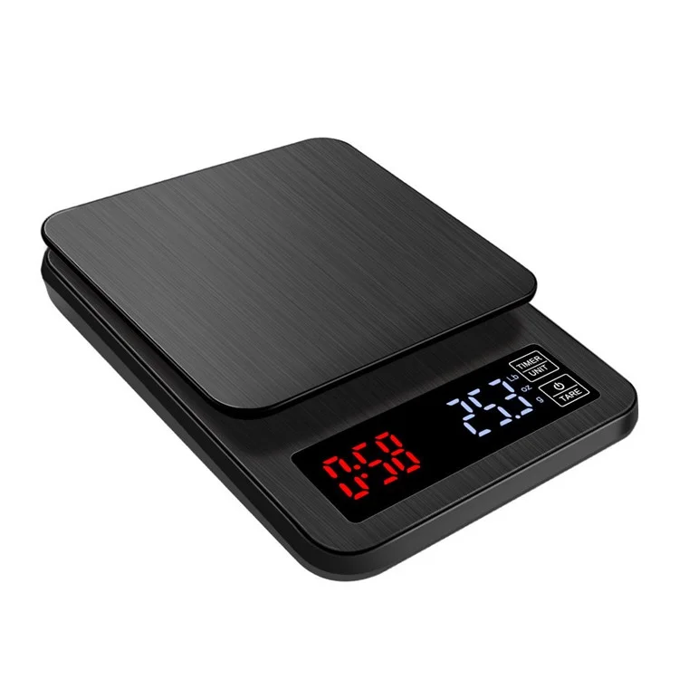 Mini Escala Digital 10kg 0.1g Peso Eléctrico De Bolsillo Gramos Con Pantalla Retroiluminada LCD