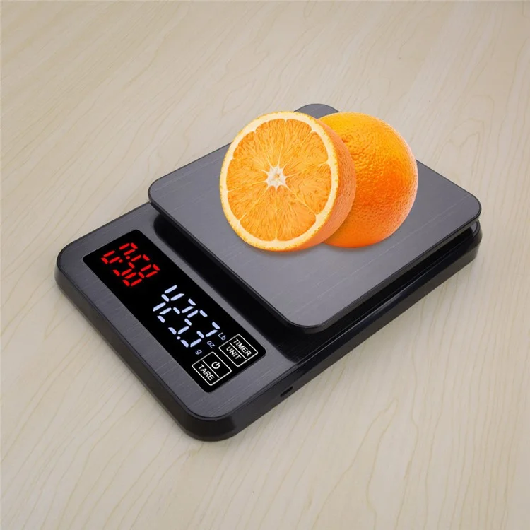 Mini Escala Digital 10kg 0.1g Peso Eléctrico De Bolsillo Gramos Con Pantalla Retroiluminada LCD