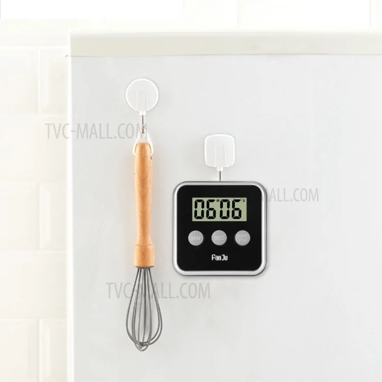 Ultra-thin Timer Kitchen Digital Timer Alarm Laboratory Electronic Stopwatch