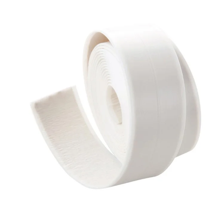 3.2M Waterproof Anti-Mildew Self Adhesive Sealing Caulk Strip Tape for Bathtub Bathroom Kitchen - White