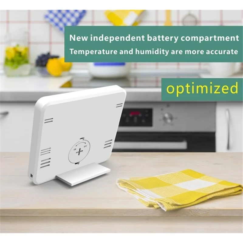 Elektronische Temperatuur- en Vochtigheidsmonitor Multifunctionele Thermometer Automatische Hygrometer