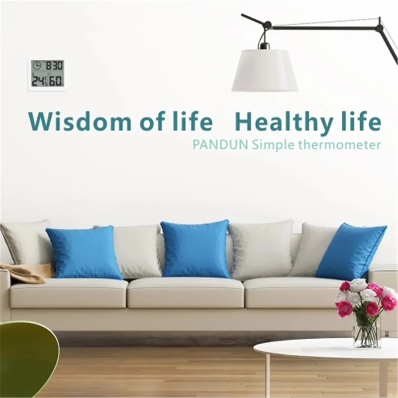 Elektronische Temperatuur- en Vochtigheidsmonitor Multifunctionele Thermometer Automatische Hygrometer