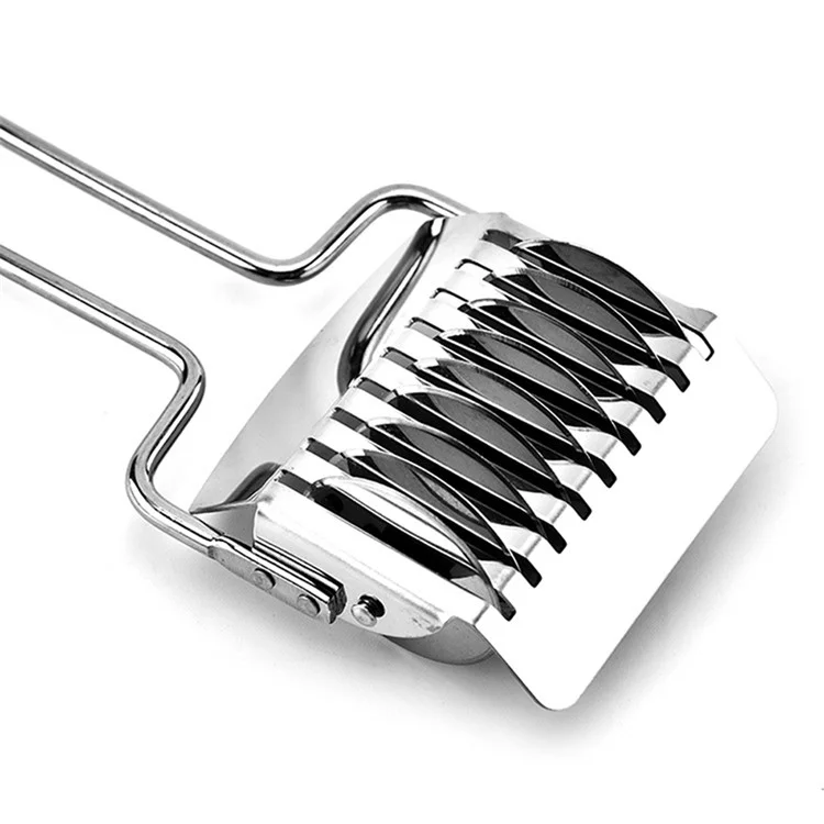 Stainless Steel Onion Chopper Slicer Garlic Coriander Cutter Cooking Tool