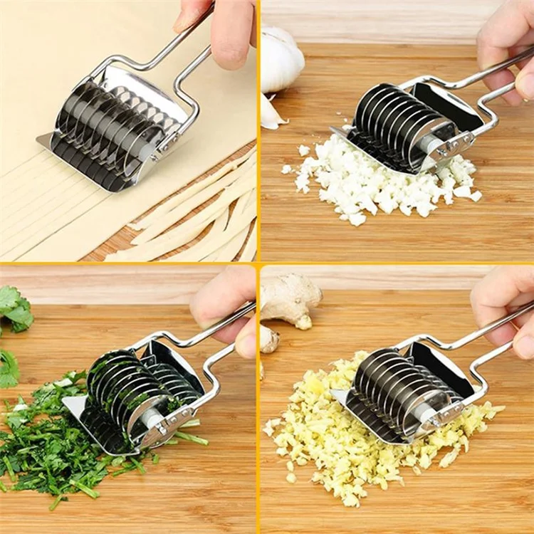 Stainless Steel Onion Chopper Slicer Garlic Coriander Cutter Cooking Tool