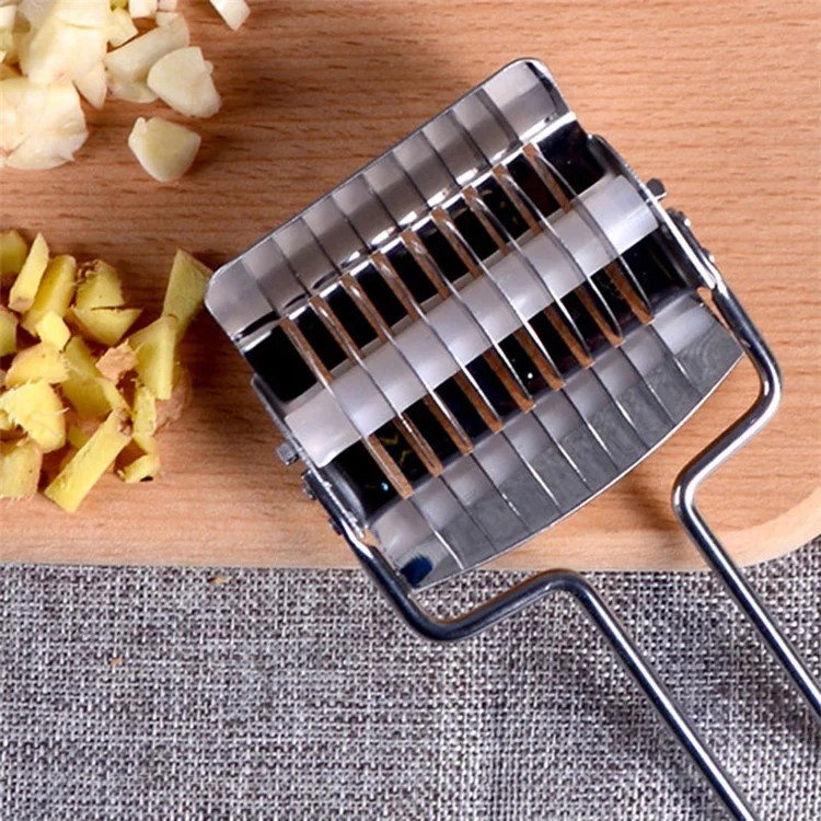 Stainless Steel Onion Chopper Slicer Garlic Coriander Cutter Cooking Tool