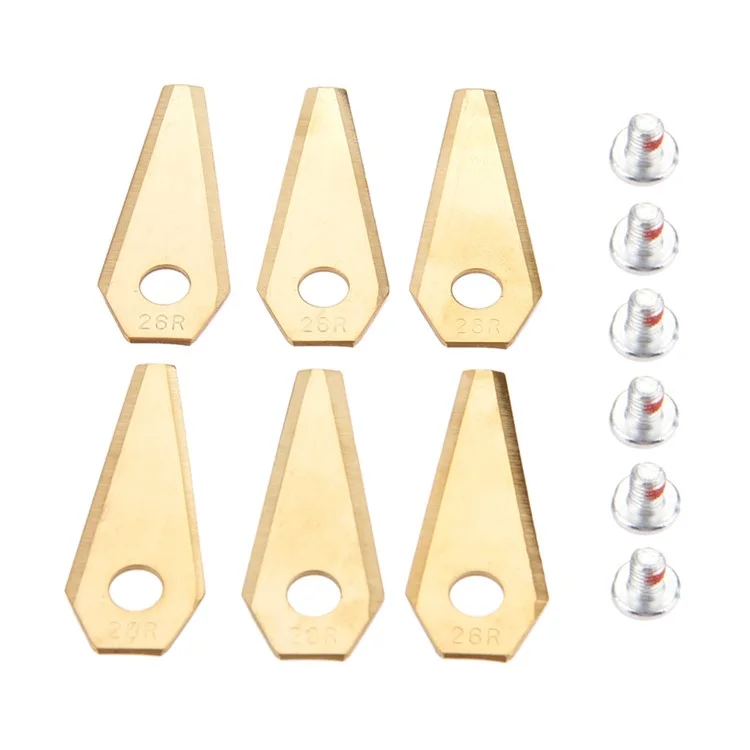 30pcs / Pack 49x19x1mm Reemplazo Robótico De Cuchilla Para Bosch Indego