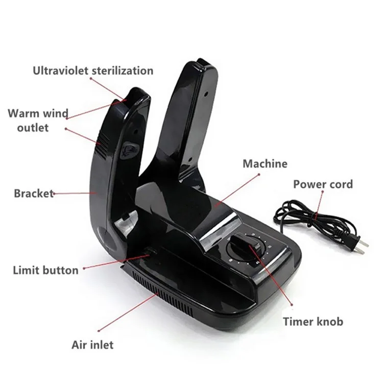 110 -v -schuhe Trockner Klapptrocknungsmaschine Sterilisation Antitrspirant Deodorisierender Elektrotrockner