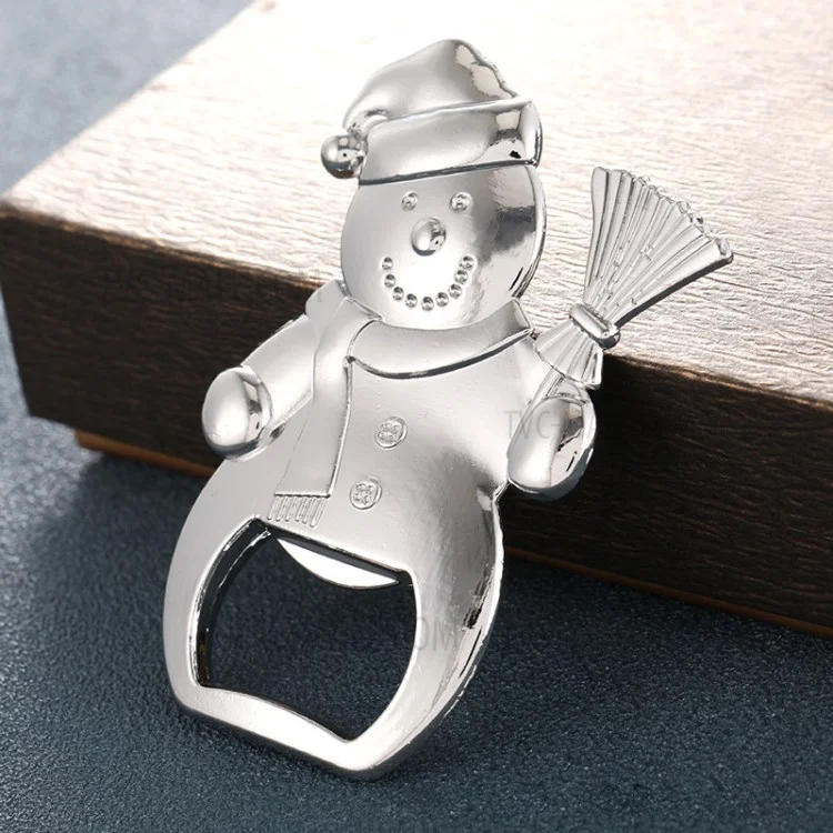 Creative Christmas Gifts Wedding Souvenirs Snowman Bottle Opener