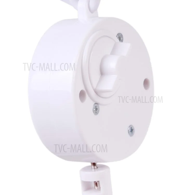 Baby Crib Mobile Bed Bell Toy Holder Arm Bracket + Wind-up Music Box