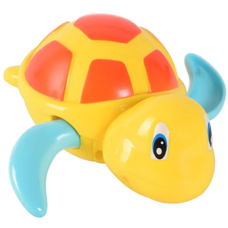 Baby Cartoon Tortoise Bath Swimming Turtle Clockwork Toy - Random Color