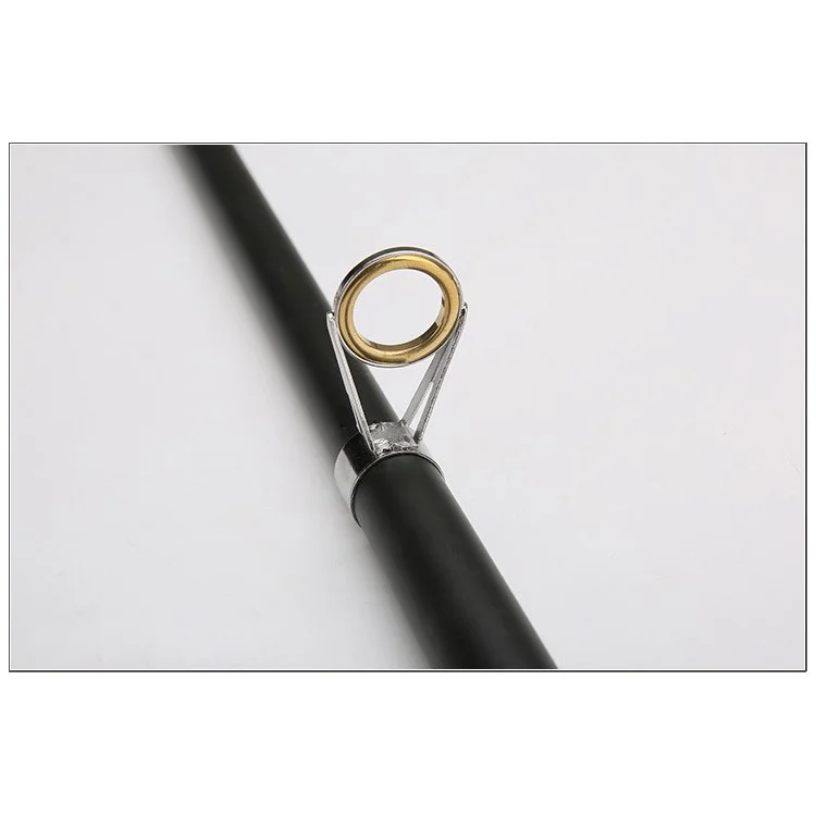 2.4M Fishing Rod Reel Combos Carbon Telescopic Fishing Rod Pole - Black