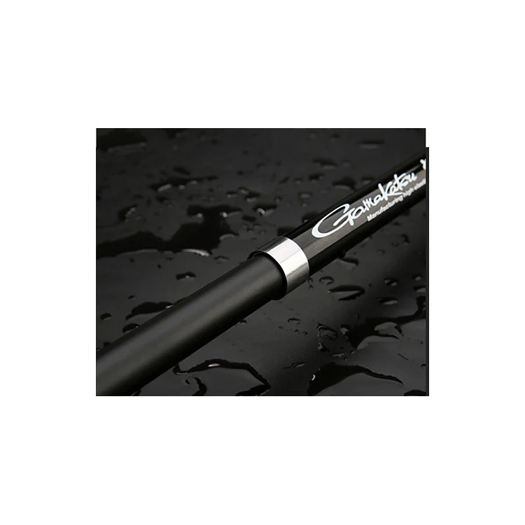 2.4M Fishing Rod Reel Combos Carbon Telescopic Fishing Rod Pole - Black