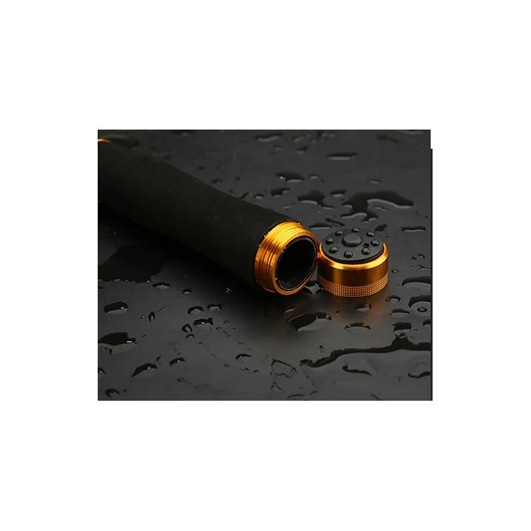 2.4M Fishing Rod Reel Combos Carbon Telescopic Fishing Rod Pole - Black